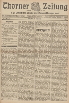 Thorner Zeitung : Ostdeutsche Zeitung und General-Anzeiger. 1906, Nr. 210 (8 September) + dod.