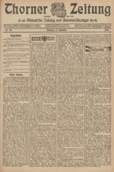 Thorner Zeitung : Ostdeutsche Zeitung und General-Anzeiger. 1906, Nr. 212 (11 September) + dod.