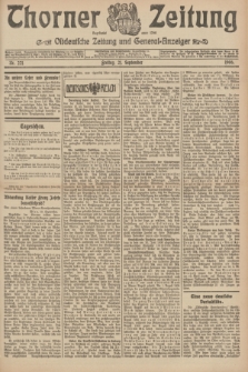 Thorner Zeitung : Ostdeutsche Zeitung und General-Anzeiger. 1906, Nr. 221 (21 September) + dod.