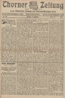 Thorner Zeitung : Ostdeutsche Zeitung und General-Anzeiger. 1906, Nr. 223 (23 September) - Zweites Blatt