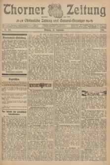Thorner Zeitung : Ostdeutsche Zeitung und General-Anzeiger. 1906, Nr. 224 (25 September) + dod.