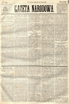 Gazeta Narodowa. 1874, nr 36