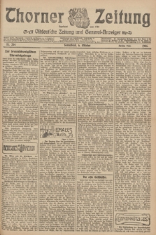 Thorner Zeitung : Ostdeutsche Zeitung und General-Anzeiger. 1906, Nr. 234 (6 Oktober) - Zweites Blatt