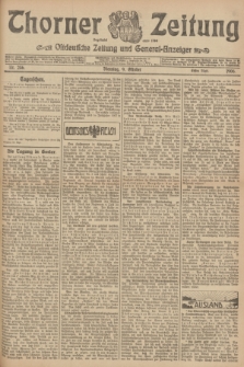Thorner Zeitung : Ostdeutsche Zeitung und General-Anzeiger. 1906, Nr. 236 (9 Oktober) - Erstes Blatt + dod.