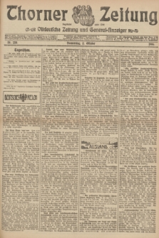 Thorner Zeitung : Ostdeutsche Zeitung und General-Anzeiger. 1906, Nr. 238 (11 Oktober) + dod.