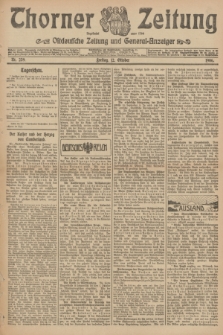 Thorner Zeitung : Ostdeutsche Zeitung und General-Anzeiger. 1906, Nr. 239 (12 Oktober) + dod.