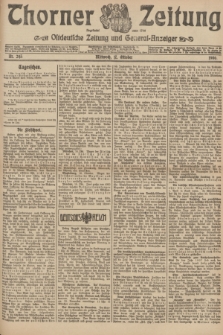 Thorner Zeitung : Ostdeutsche Zeitung und General-Anzeiger. 1906, Nr. 243 (17 Oktober) + dod.