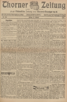 Thorner Zeitung : Ostdeutsche Zeitung und General-Anzeiger. 1906, Nr. 245 (19 Oktober) + dod.