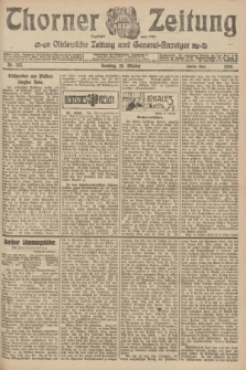 Thorner Zeitung : Ostdeutsche Zeitung und General-Anzeiger. 1906, Nr. 253 (28 Oktober) - Zweites Blatt