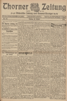 Thorner Zeitung : Ostdeutsche Zeitung und General-Anzeiger. 1906, Nr. 254 (30 Oktober) + dod.