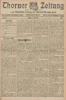 Thorner Zeitung : Ostdeutsche Zeitung und General-Anzeiger. 1906, Nr. 257 (2 November) + dod.
