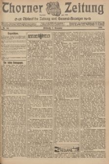 Thorner Zeitung : Ostdeutsche Zeitung und General-Anzeiger. 1906, Nr. 261 (7 November) + dod.