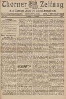 Thorner Zeitung : Ostdeutsche Zeitung und General-Anzeiger. 1906, Nr. 264 (10 November) + dod.