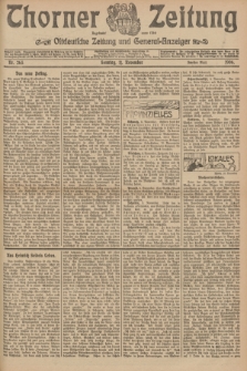 Thorner Zeitung : Ostdeutsche Zeitung und General-Anzeiger. 1906, Nr. 265 (11 November) - Zweites Blatt + dod.