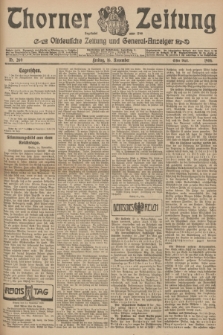 Thorner Zeitung : Ostdeutsche Zeitung und General-Anzeiger. 1906, Nr. 269 (16 November) - Erstes Blatt + dod.