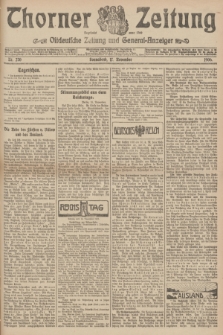 Thorner Zeitung : Ostdeutsche Zeitung und General-Anzeiger. 1906, Nr. 270 (17 November) + dod.