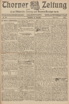 Thorner Zeitung : Ostdeutsche Zeitung und General-Anzeiger. 1906, Nr. 275 (24 November) - Zweites Blatt