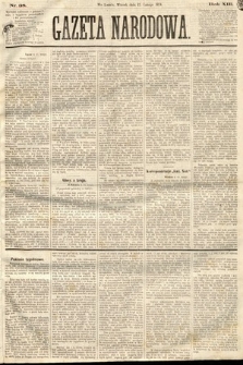Gazeta Narodowa. 1874, nr 38