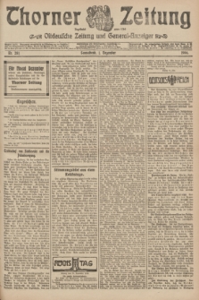Thorner Zeitung : Ostdeutsche Zeitung und General-Anzeiger. 1906, Nr. 281 (1 Dezember) + dod.