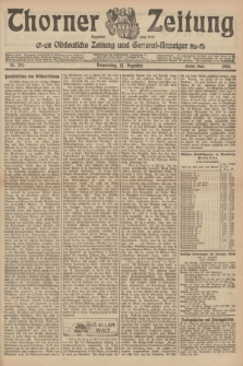 Thorner Zeitung : Ostdeutsche Zeitung und General-Anzeiger. 1906, Nr. 291 (13 Dezember) - Zweites Blatt