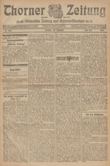 Thorner Zeitung : Ostdeutsche Zeitung und General-Anzeiger. 1906, Nr. 304 (30 Dezember) - Erstes Blatt + dod.