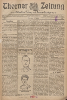 Thorner Zeitung : Ostdeutsche Zeitung und General-Anzeiger. 1907, Nr. 2 (3 Jannar) + dodatek