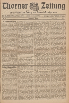 Thorner Zeitung : Ostdeutsche Zeitung und General-Anzeiger. 1907, Nr. 5 (6 Jannar) - Zweites Blatt