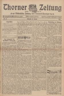 Thorner Zeitung : Ostdeutsche Zeitung und General-Anzeiger. 1907, Nr. 13 (16 Januar) + dod.