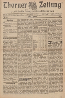 Thorner Zeitung : Ostdeutsche Zeitung und General-Anzeiger. 1907, Nr. 27 (1 Februar) + dodatek