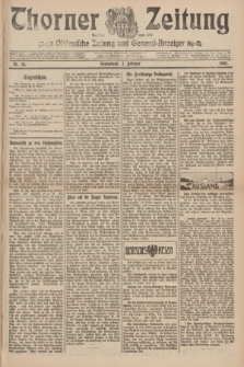 Thorner Zeitung : Ostdeutsche Zeitung und General-Anzeiger. 1907, Nr. 28 (2 Februar) + dodatek