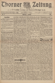 Thorner Zeitung : Ostdeutsche Zeitung und General-Anzeiger. 1907, Nr. 31 (6 Februar) + dodatek