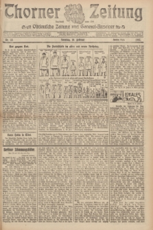 Thorner Zeitung : Ostdeutsche Zeitung und General-Anzeiger. 1907, Nr. 35 (10 Februar) - Zweites Blatt