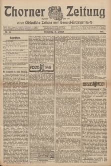 Thorner Zeitung : Ostdeutsche Zeitung und General-Anzeiger. 1907, Nr. 44 (21 Februar) + dodatek