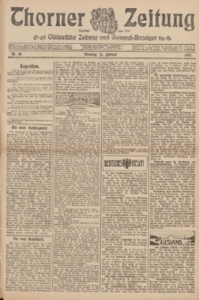 Thorner Zeitung : Ostdeutsche Zeitung und General-Anzeiger. 1907, Nr. 48 (26 Februar) + dodatek