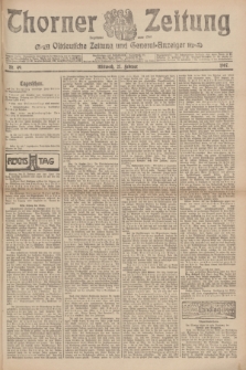 Thorner Zeitung : Ostdeutsche Zeitung und General-Anzeiger. 1907, Nr. 49 (27 Februar) + dodatek