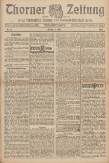 Thorner Zeitung : Ostdeutsche Zeitung und General-Anzeiger. 1907, Nr. 57 (8 März) + dod.