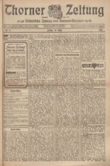 Thorner Zeitung : Ostdeutsche Zeitung und General-Anzeiger. 1907, Nr. 75 (29 Marz) + dodatek