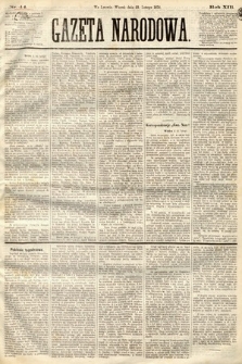 Gazeta Narodowa. 1874, nr 44