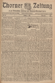 Thorner Zeitung : Ostdeutsche Zeitung und General-Anzeiger. 1907, Nr. 105 (5 Mai) - Zweites Blatt
