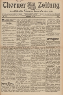 Thorner Zeitung : Ostdeutsche Zeitung und General-Anzeiger. 1907, Nr. 108 (9 Mai) + dod.