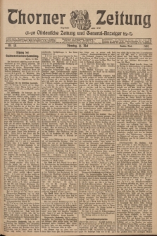 Thorner Zeitung : Ostdeutsche Zeitung und General-Anzeiger. 1907, Nr. 111 (14 Mai) - Zweites Blatt