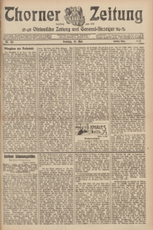 Thorner Zeitung : Ostdeutsche Zeitung und General-Anzeiger. 1907, Nr. 116 (19 Mai) - Zweites Blatt