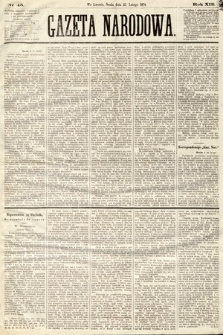 Gazeta Narodowa. 1874, nr 45