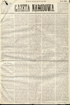 Gazeta Narodowa. 1874, nr 46