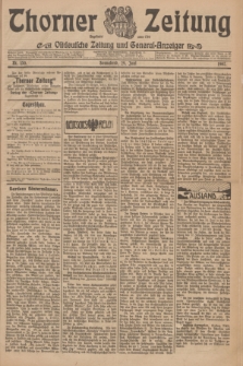 Thorner Zeitung : Ostdeutsche Zeitung und General-Anzeiger. 1907, Nr. 150 (29 Juni) + dod.
