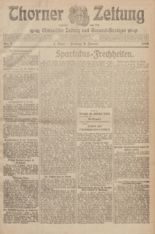 Thorner Zeitung : Ostdeutsche Zeitung und General-Anzeiger. 1919, Nr. 2 (3 Januar) + dod.