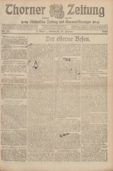Thorner Zeitung : Ostdeutsche Zeitung und General-Anzeiger. 1919, Nr. 12 (15 Januar) + dod.