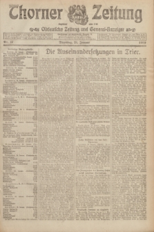 Thorner Zeitung : Ostdeutsche Zeitung und General-Anzeiger. 1919, Nr. 17 (21 Januar)