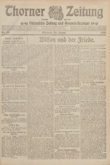 Thorner Zeitung : Ostdeutsche Zeitung und General-Anzeiger. 1919, Nr. 24 (29 Januar)