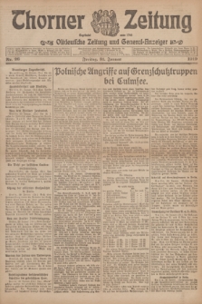 Thorner Zeitung : Ostdeutsche Zeitung und General-Anzeiger. 1919, Nr. 26 (31 Januar)